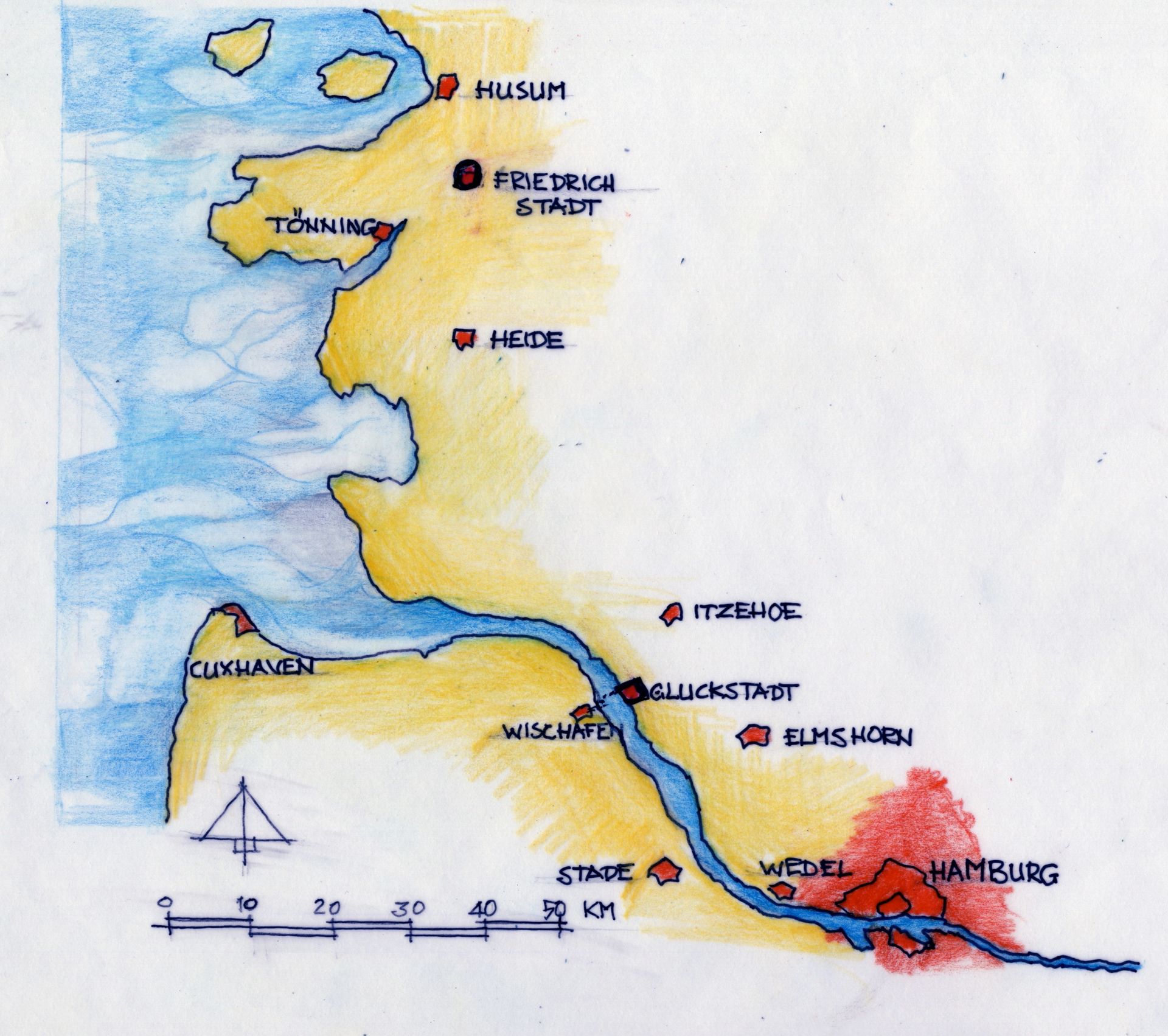 "Kings' towns" in Schleswig-Holstein